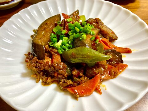 ピリ辛でご飯がすすむ＊麻婆茄子